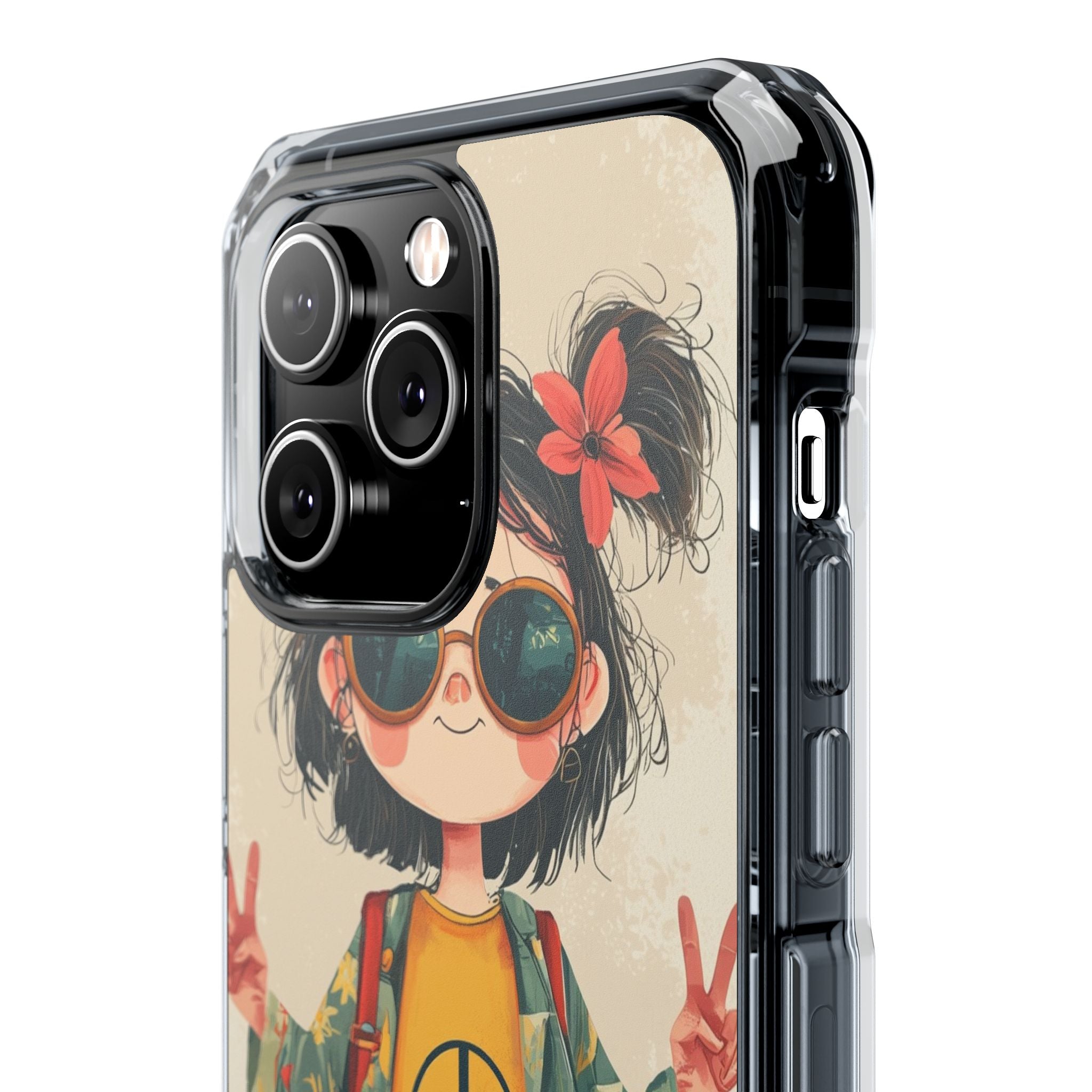 Peace Zöpfe iPhone 14 Pro Max Case - Impact