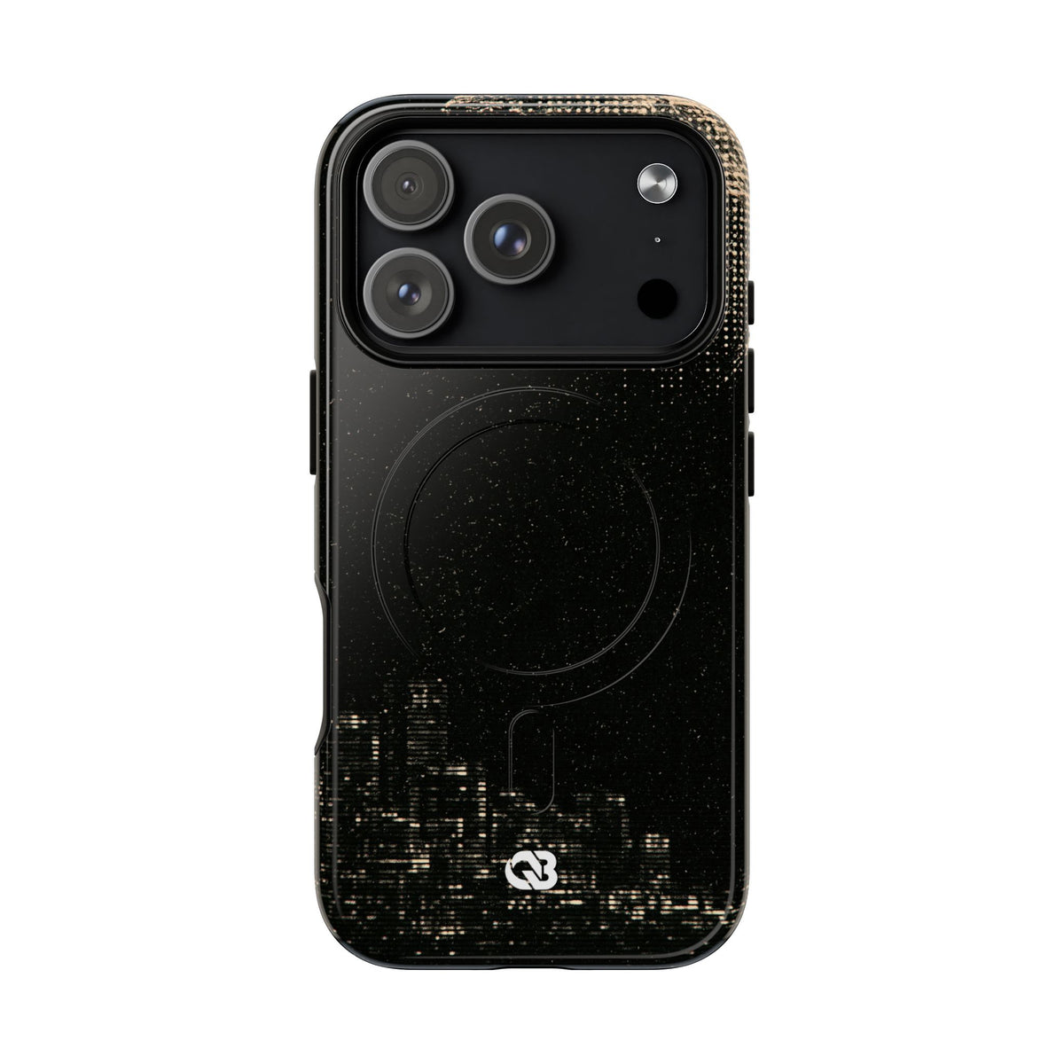 Lunar Metropolis Nocturne · Tough 2.0 Magnetic Phone Case for iPhone · Black