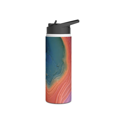 Luminous Resonance · Insulated Water Bottle · Blue
