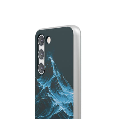 Nordic Frost Peak · Lite Phone Case for Samsung · Blue