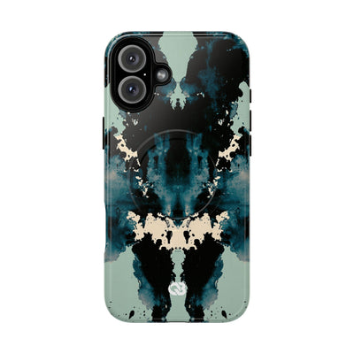 Rorschach Ink Void · Tough 2.0 Magnetic Phone Case for iPhone · Black