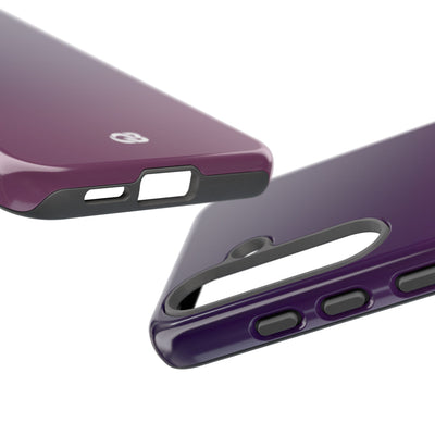 Purple Tough Phone Case for Samsung - Nocturnal Plum Fade