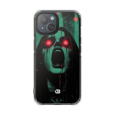Crimson Emerald Scream · Impact Phone Case for iPhone · Magsafe