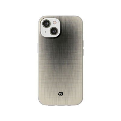 Beige Lite Phone Case for iPhone - Carbon Screen Grid