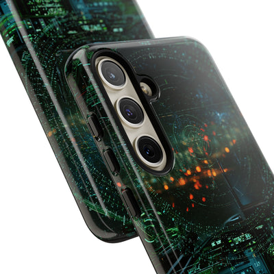 Tactical Avionics HUD · Tough Phone Case for Samsung · Green