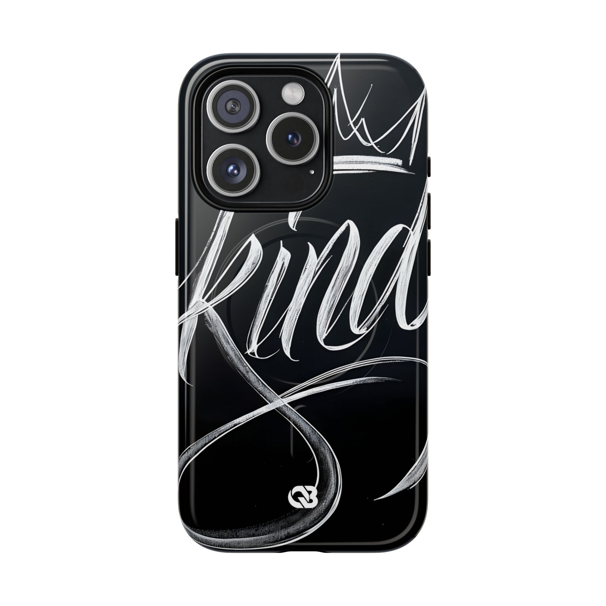 Noir Crown Script · Tough+ Magsafe