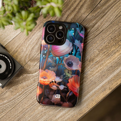 Luminous Poppy Glade · Tough Hoesje voor iPhone