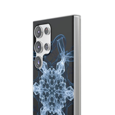 Blue Lite Phone Case for Samsung - Glacial Smoke Crown