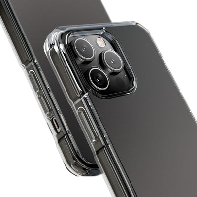 Obsidian Fade · Clear Impact Magnetic Phone Case for iPhone ·  Black