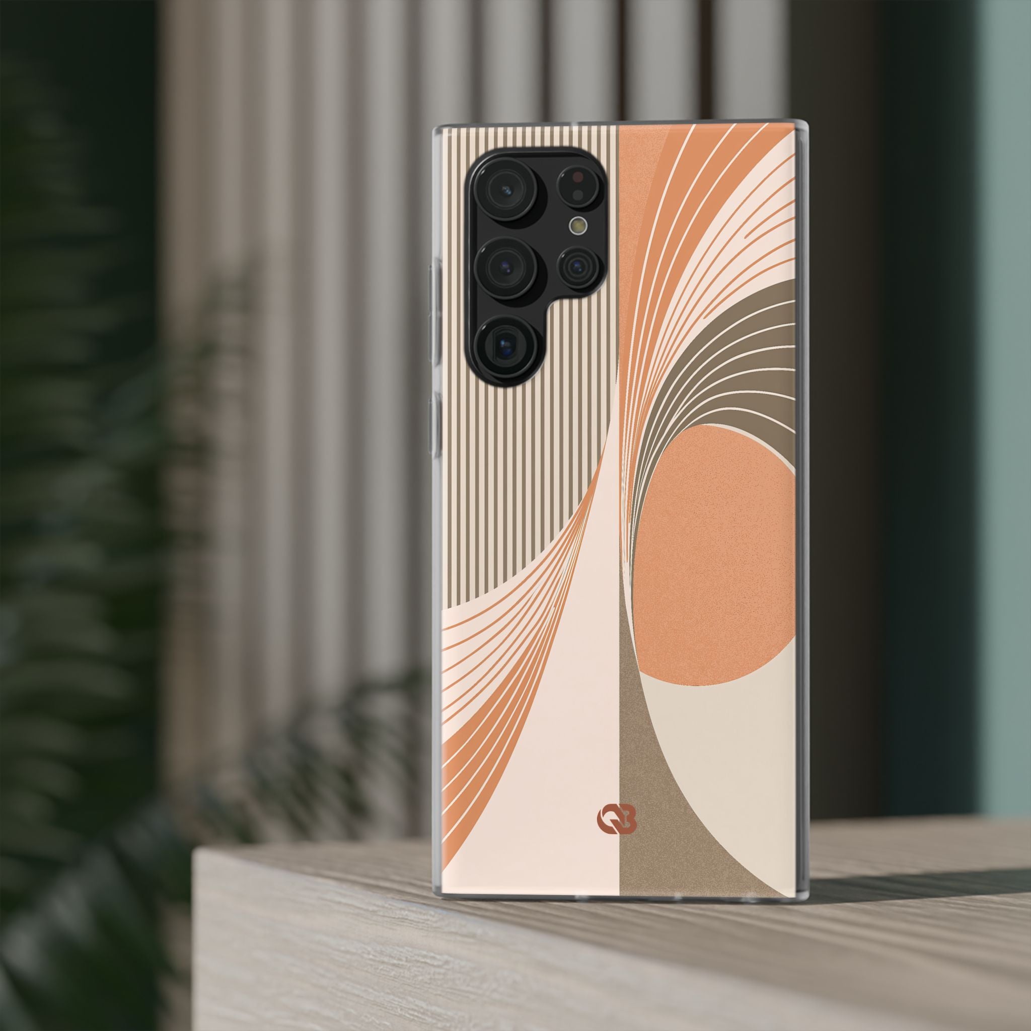 Orange Lite Phone Case for Samsung - Desert Arc Horizon