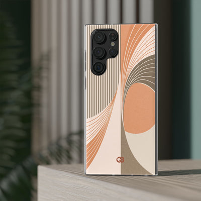 Orange Lite Phone Case for Samsung - Desert Arc Horizon