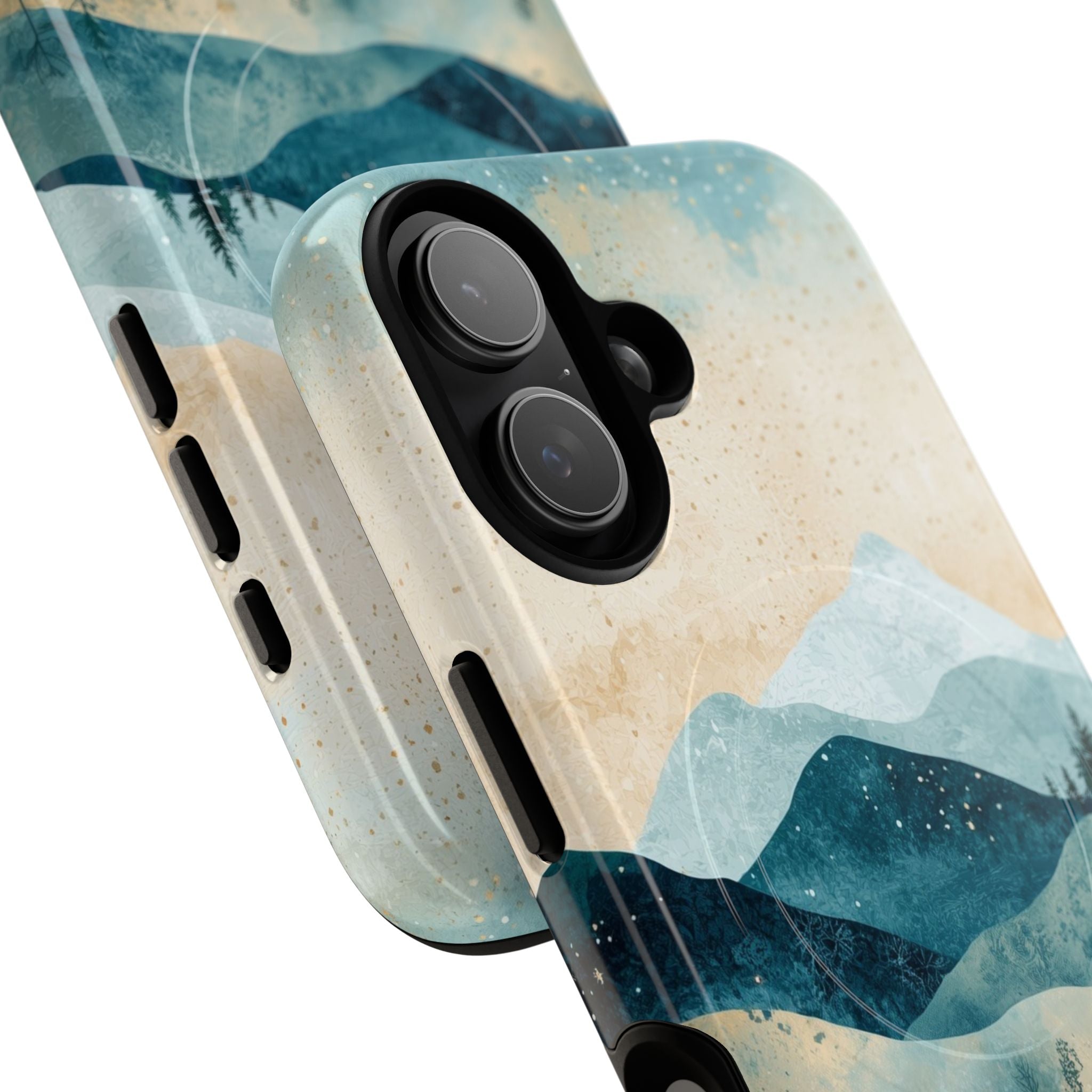 Moonlit Mountains iPhone 17 Case - Tough+ - CASE•BOB