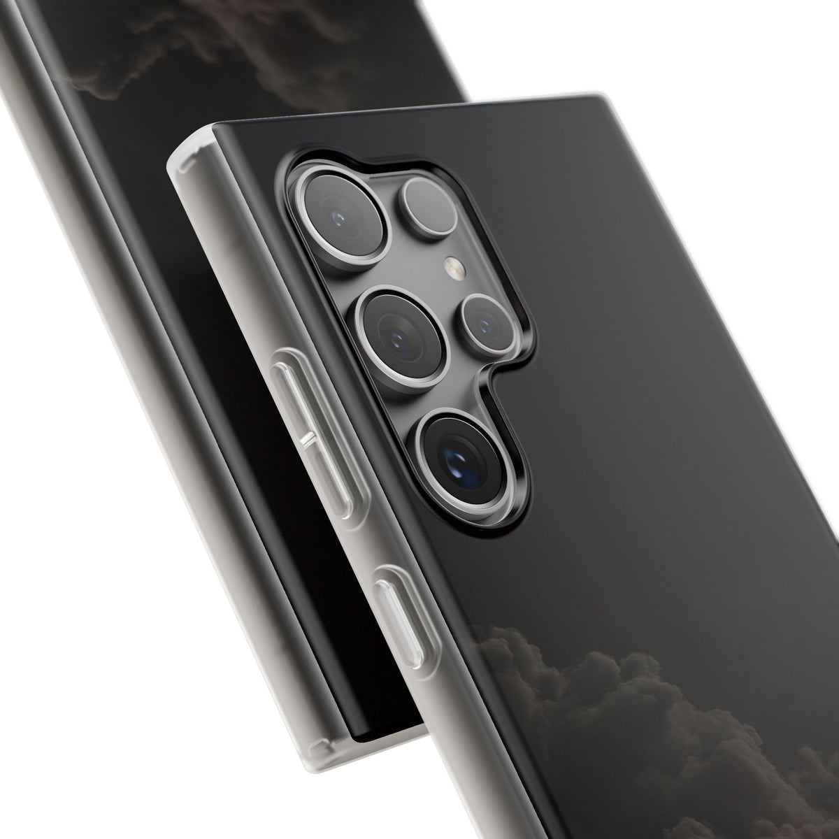 Crimson Fog Void · Lite Phone Case for Samsung · Black
