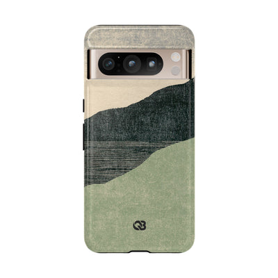 Sage Ridge Horizon · Tough Phone Case for Pixel ·  Green