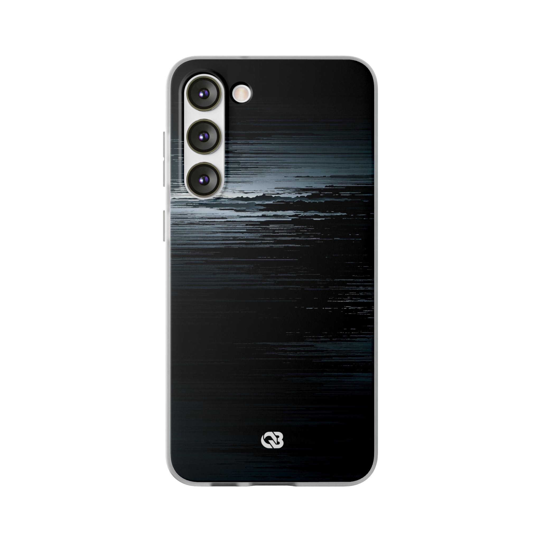 Black Lite Phone Case for Samsung - Frozen Signal Glitch