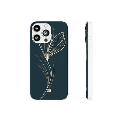 Botanical Contour · Lite Phone Case for iPhone ·  Teal
