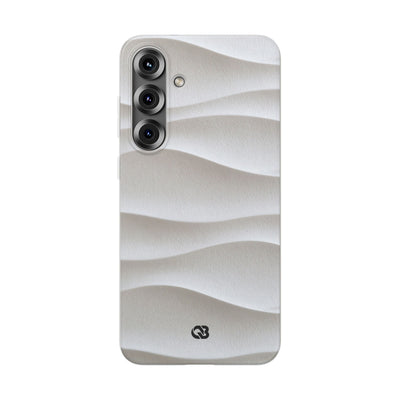 Sculpted Dune Relief · Lite Phone Case for Samsung · White