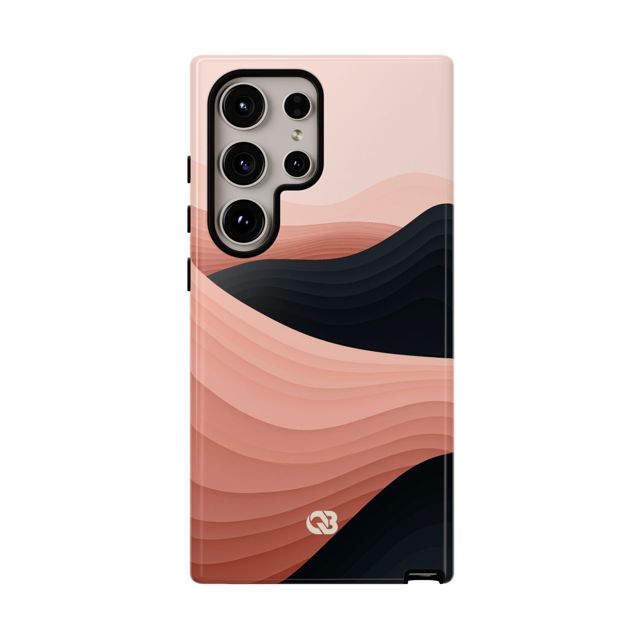 Pink Tough Phone Case for Samsung - Dune Shadow Layers