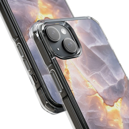 Kristallen aderen iPhone 15 Plus hoesje - Impact