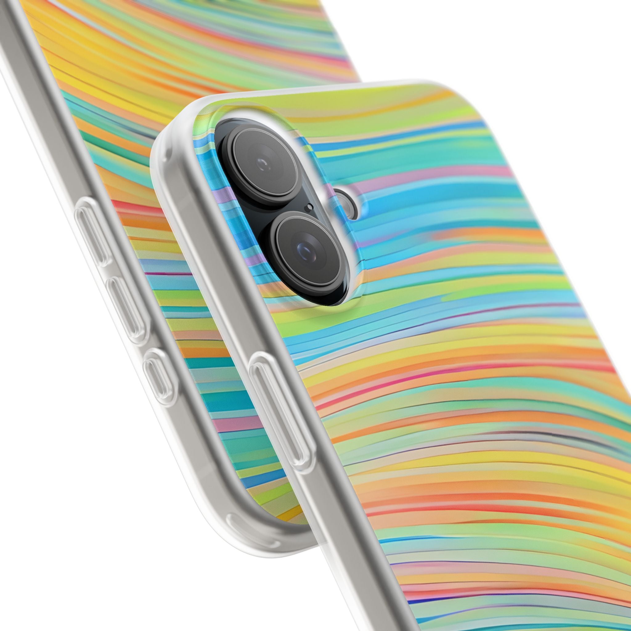 Prism Ribbon Flux · Soft Custodia per iPhone