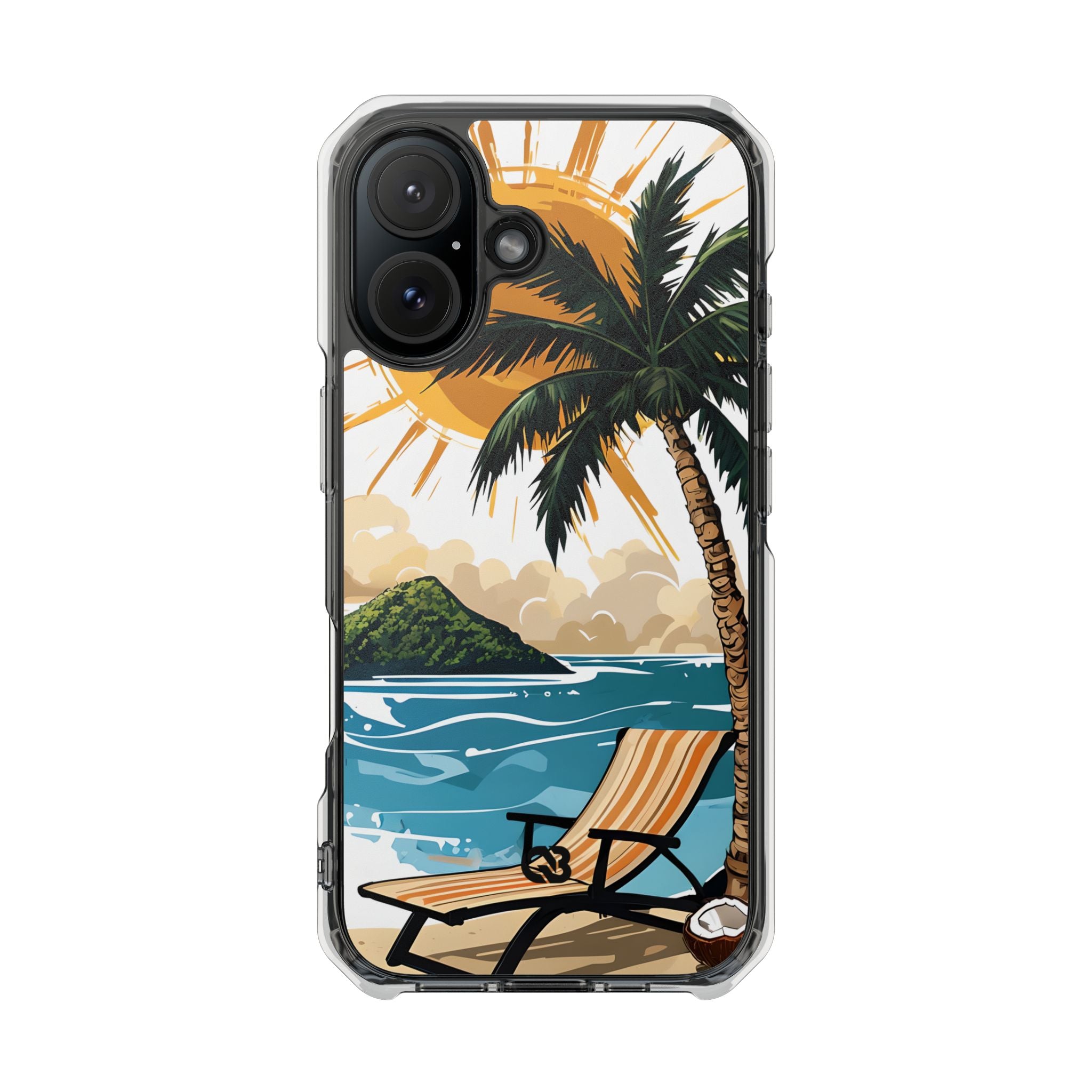 Radiant Coast Solitude · Impact etui na telefon dla iPhone · MagSafe