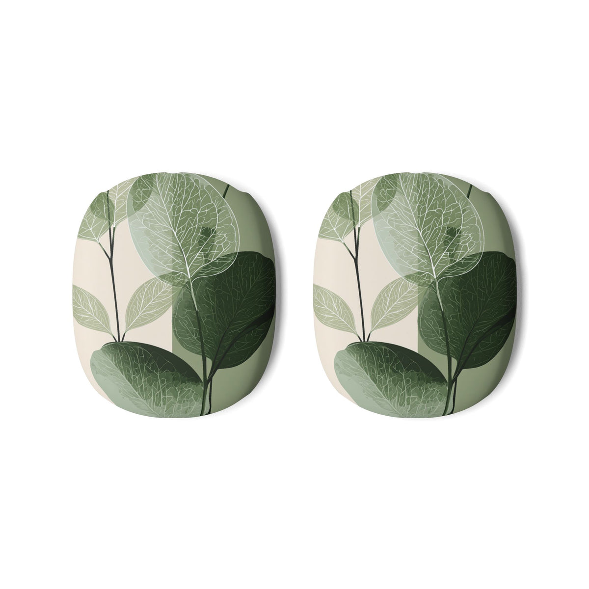 Layered Eucalyptus Study · Hard Case for AirPods Max · Green