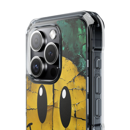 Zerbrochener Smiley iPhone 15 Pro Case - Impact