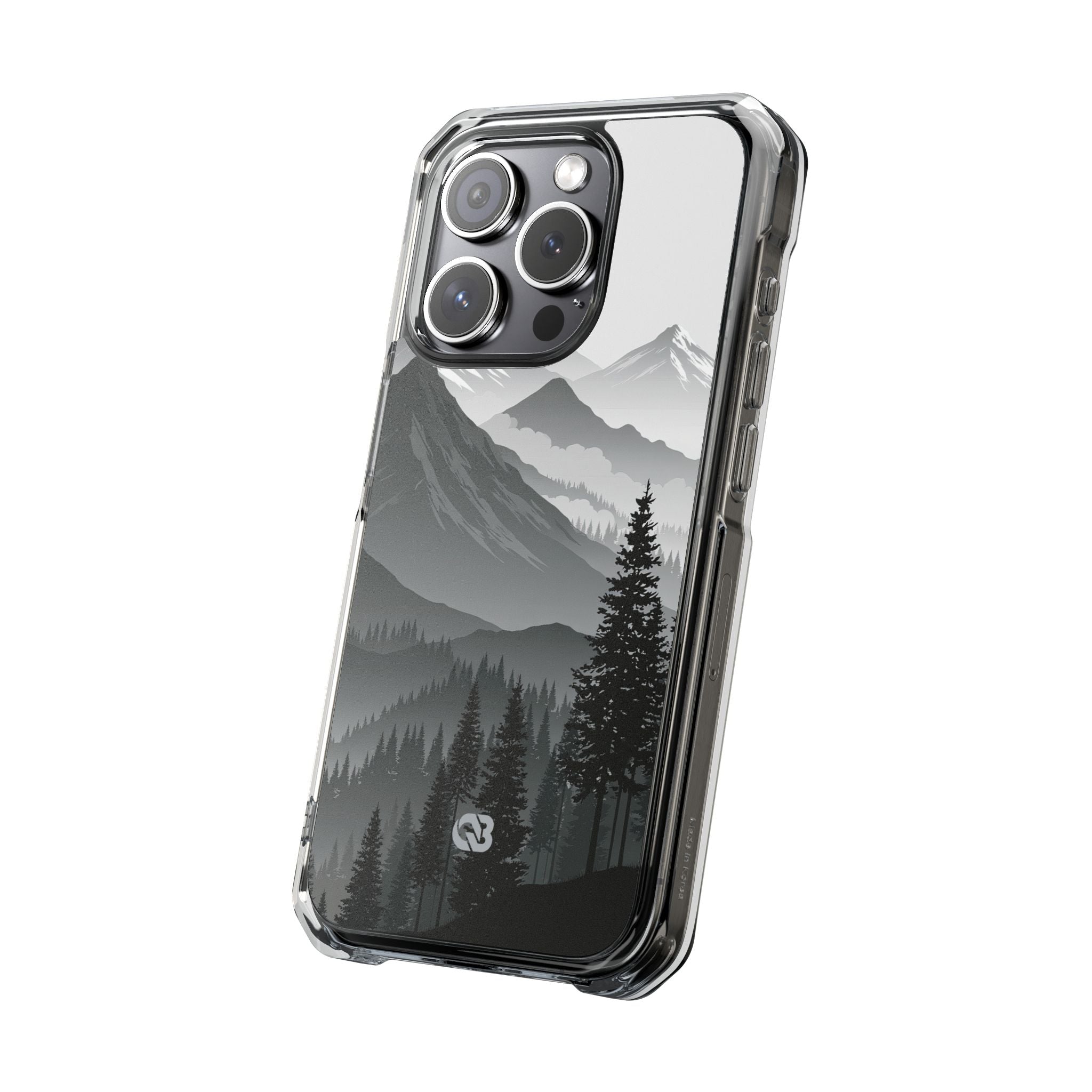 Grey Impact MagSafe Phone Case for iPhone - Granite Ridge Mist