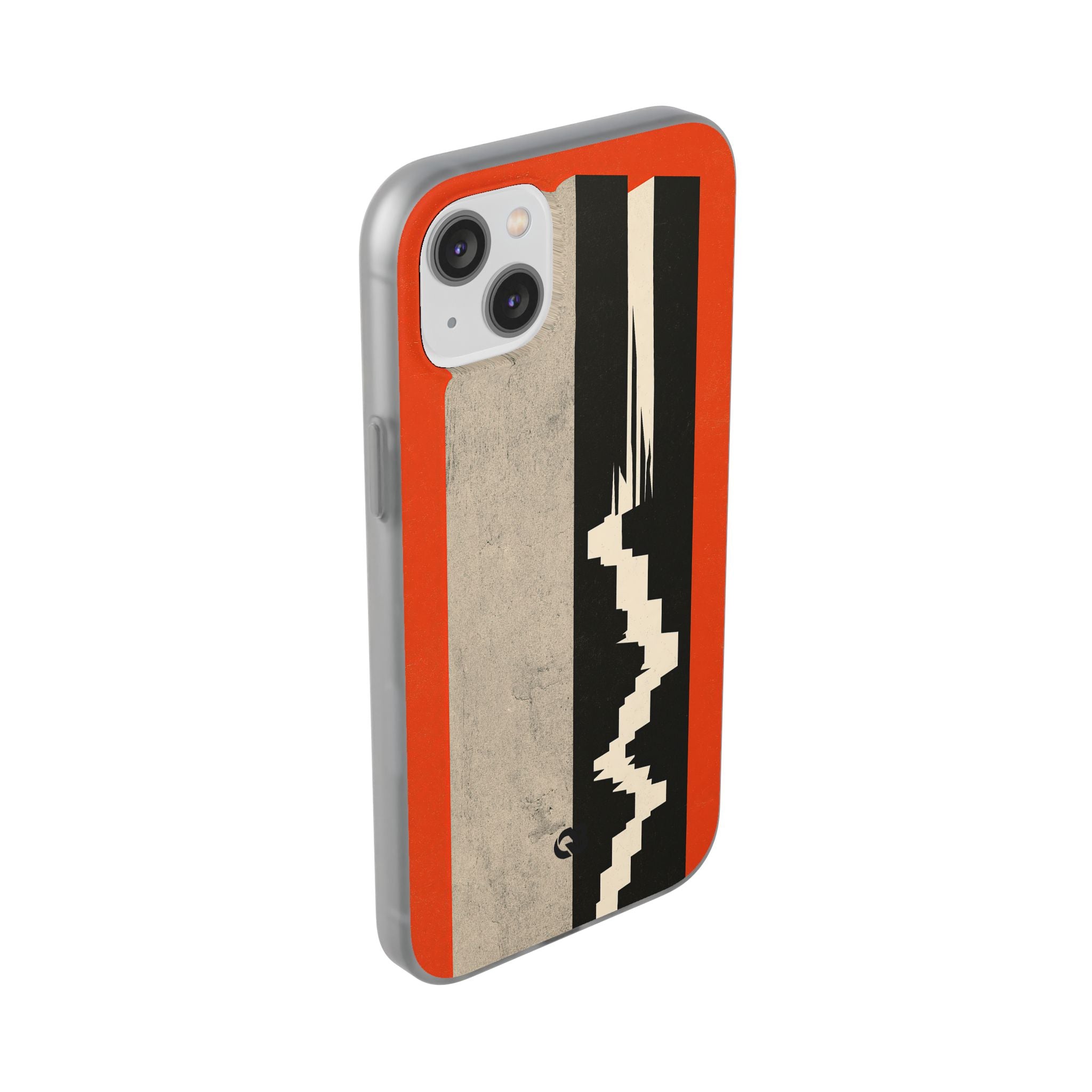 Orange Lite Phone Case for iPhone - Orange Monolith Rift