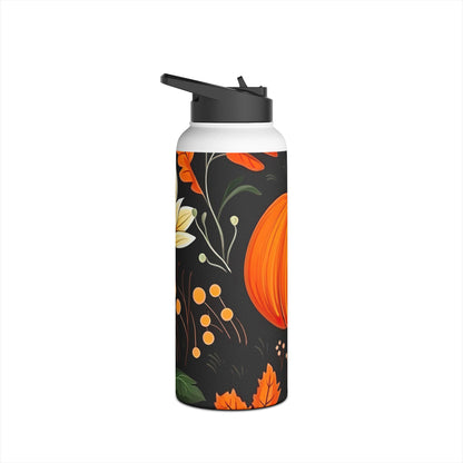 Pumpkin Glow - Stainless Steel Water Bottle