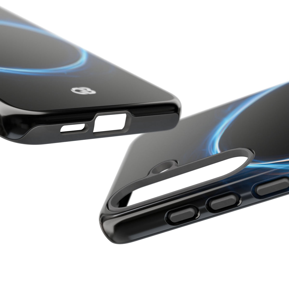 Luminous Corona · Tough Phone Case for Samsung · Blue