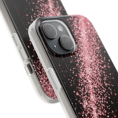 Rose Digital Cascade · Lite Phone Case for iPhone ·  Pink