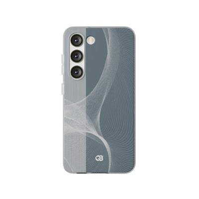 Slate Contour Drift · Lite Phone Case for Samsung · Grey