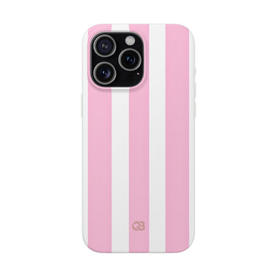 Soft Pink Stripe · Soft Phone Case for iPhone