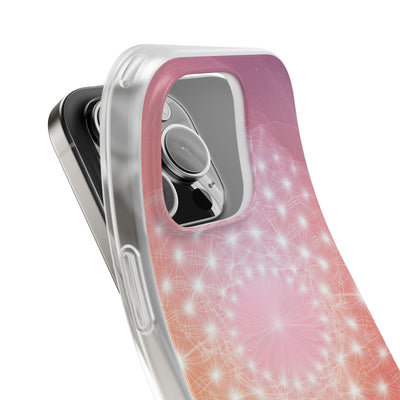 Radiant Stardust Mandala · Soft Phone Case for iPhone