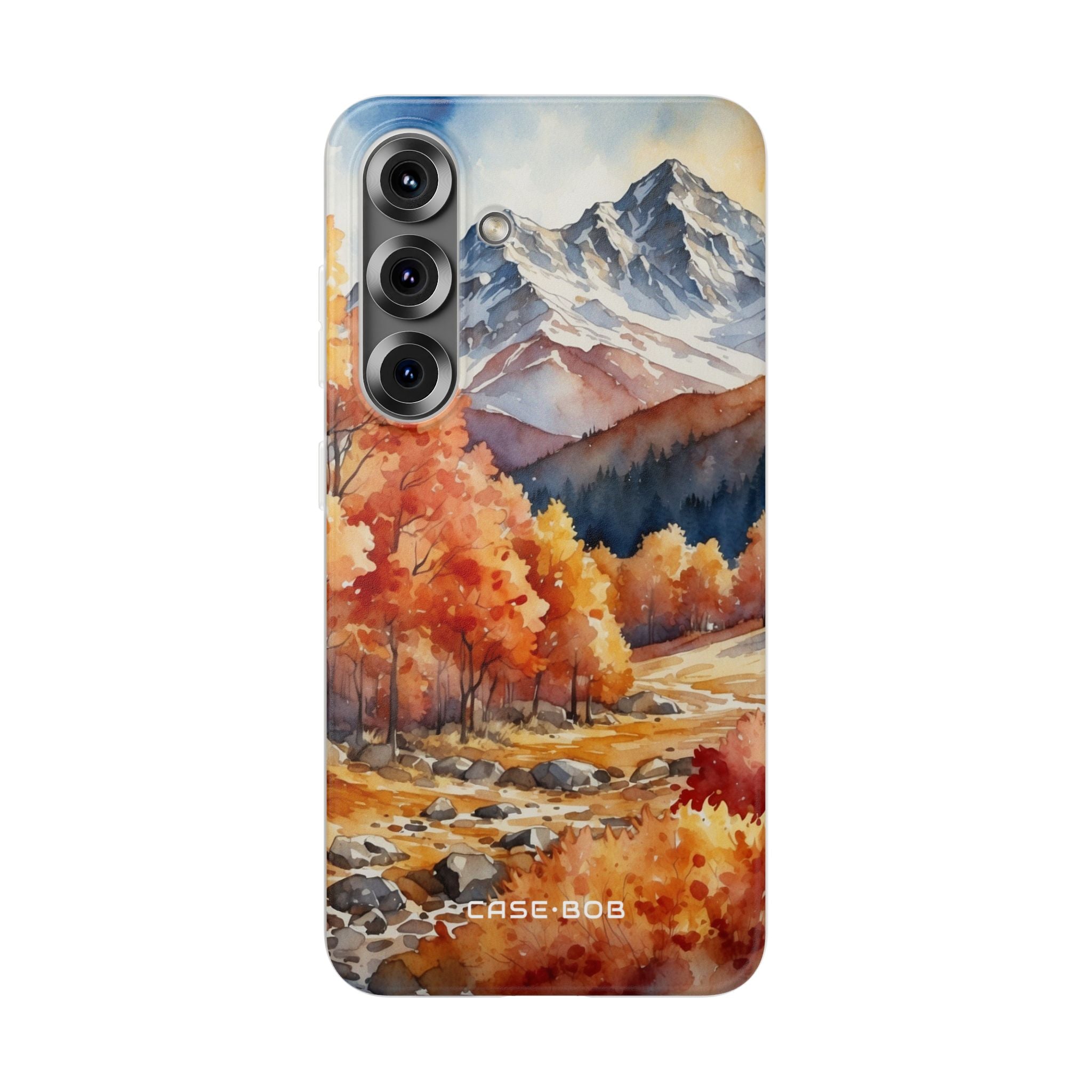 Schneebedeckte Strahlkraft Samsung S25 Case - Soft