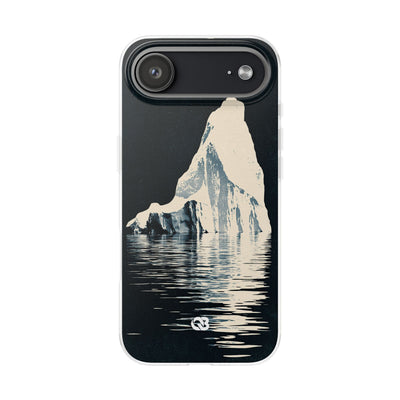 Blue Lite Phone Case for iPhone - Frozen Navy Monolith