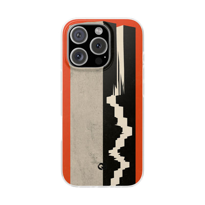 Orange Lite Phone Case for iPhone - Orange Monolith Rift