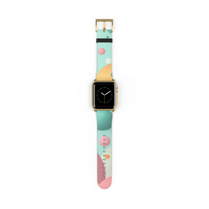 Pastel Circles Flow - Watch Band