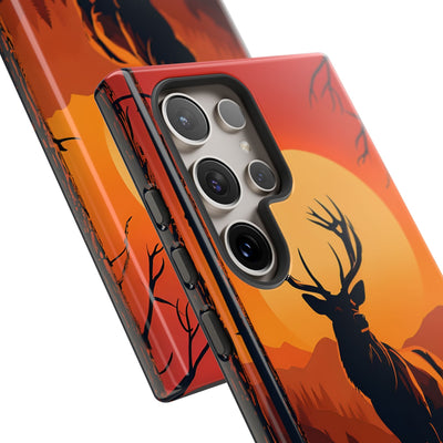 Amber Ridge Stag · Tough Phone Case for Samsung