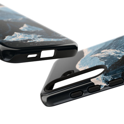 Nordic Arctic Bear · Tough Phone Case for Samsung · Black