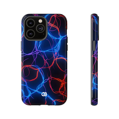 Electric Synapse Glow · Tough Handyhülle für iPhone