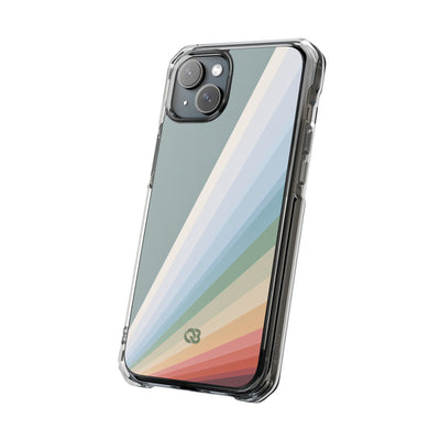 Green Impact MagSafe Phone Case for iPhone - Sage Prism Beam