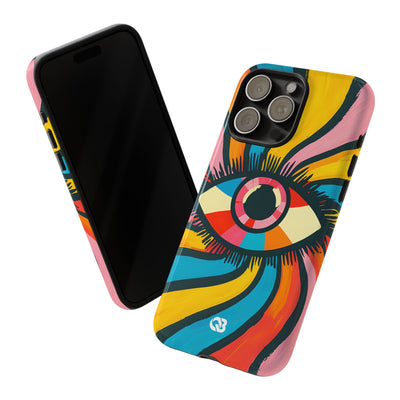 Vivid Gaze Burst · Tough Phone Case for iPhone