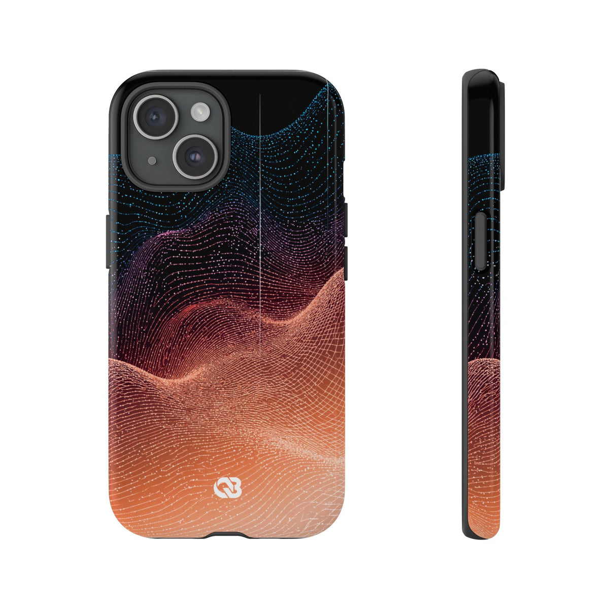 Spectral Elevation · Tough Phone Case for iPhone · Orange