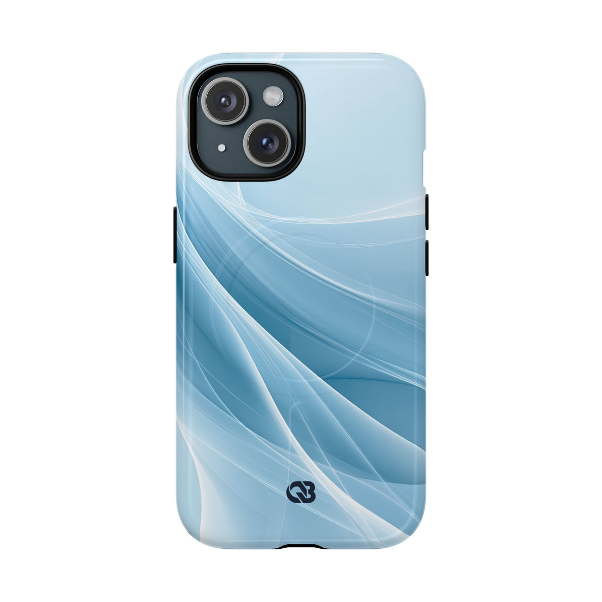 Glacial Ridge Contours · Tough 2.0 Magnetic Phone Case for iPhone · Blue