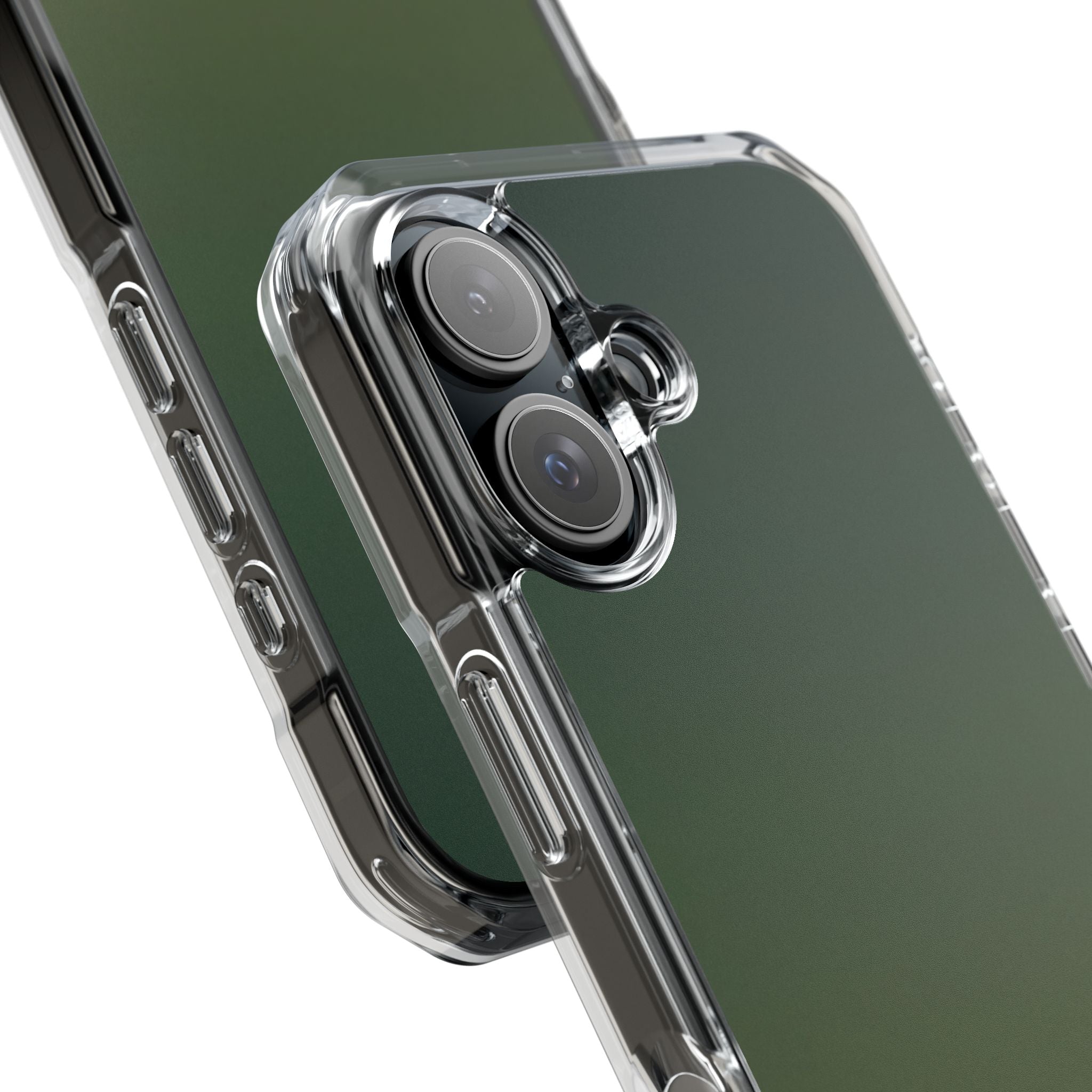 Green Impact MagSafe Phone Case for iPhone - Shadow Moss Grain
