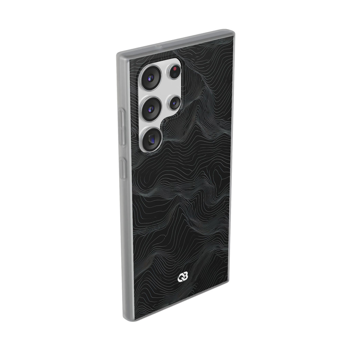 Obsidian Contour Elevation · Lite Phone Case for Samsung · Black