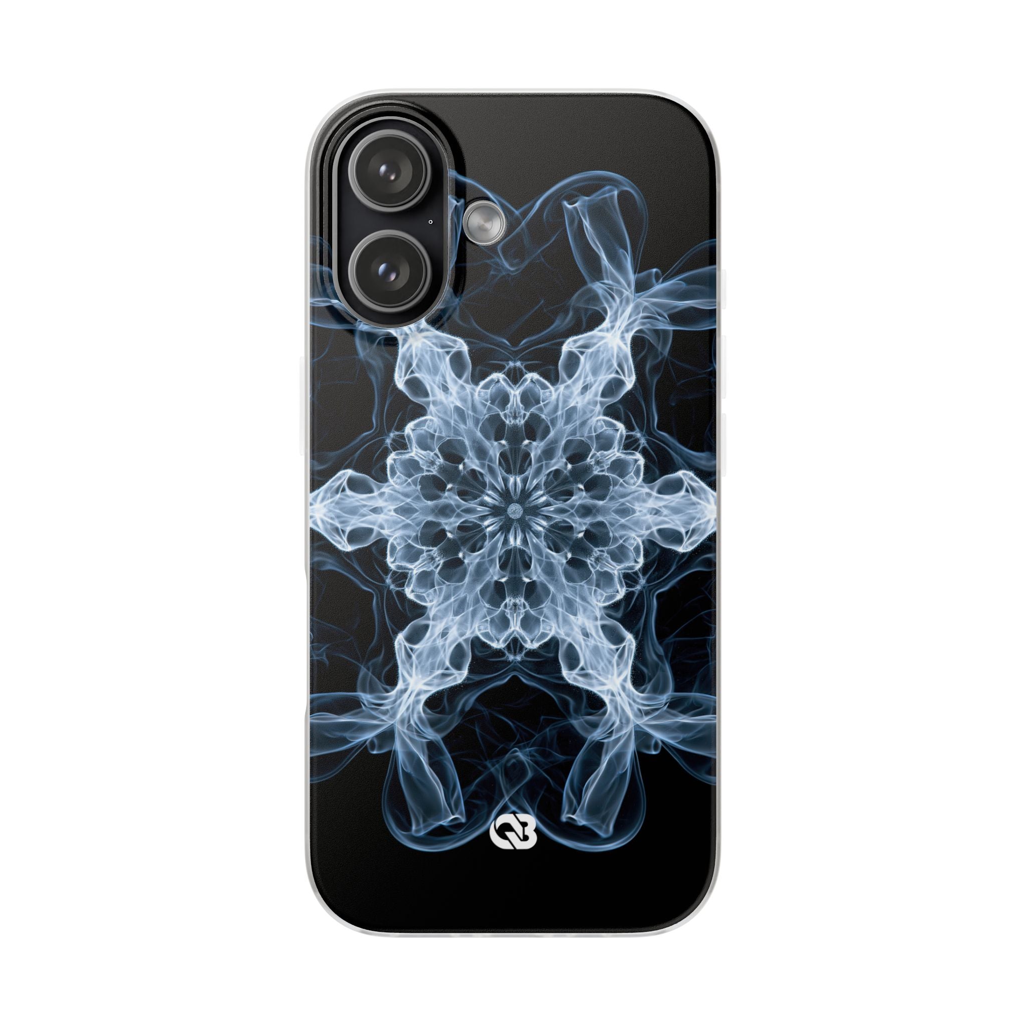 Blue Lite Phone Case for iPhone - Glacial Smoke Crown