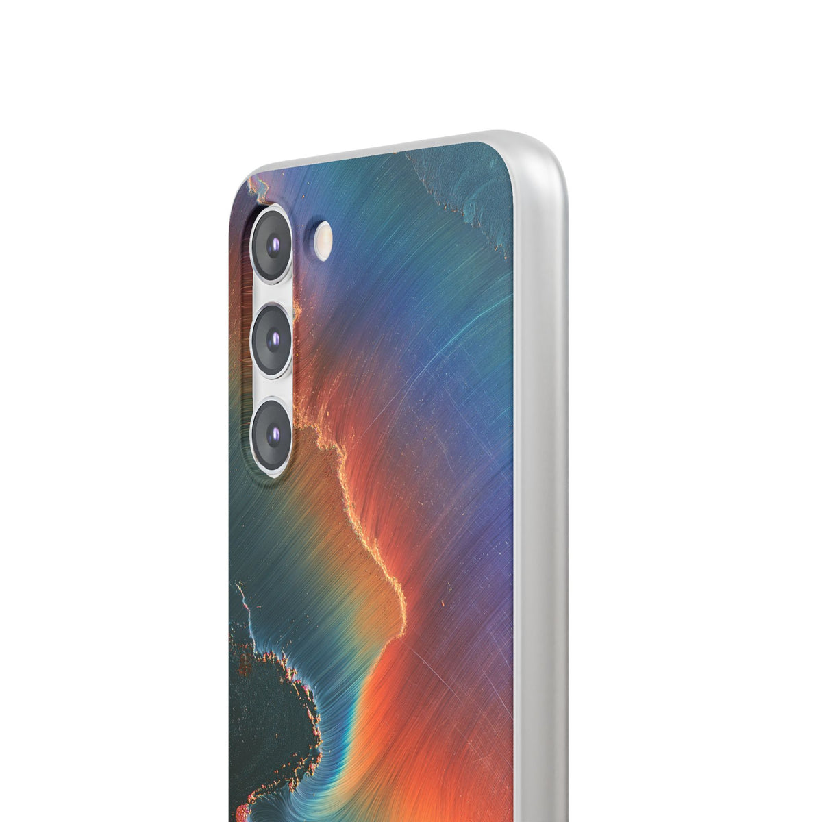 Prismatic Aura Shift · Lite Phone Case for Samsung · Blue